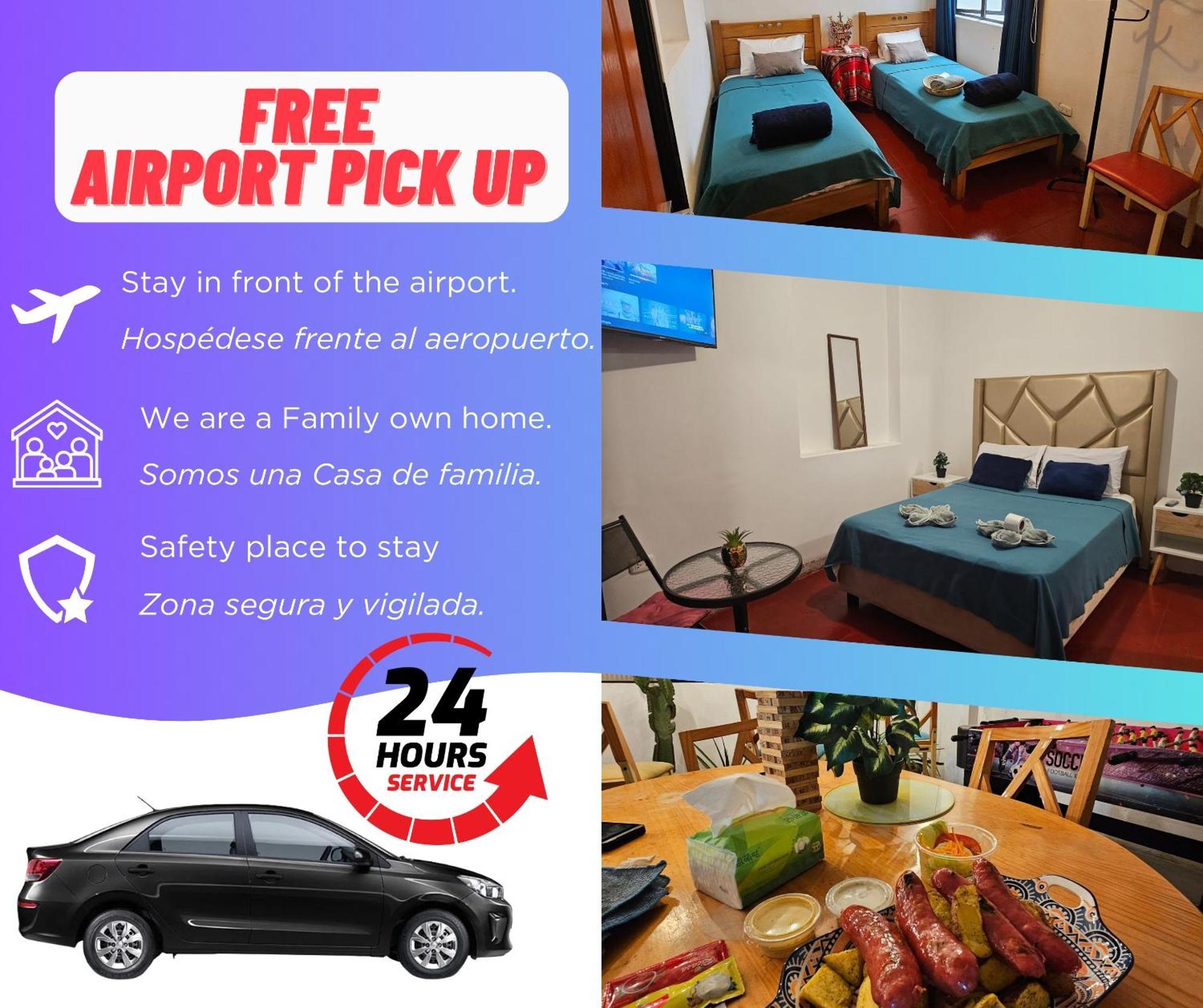 Lima Airport Hostel With Free Airport Pick Up Callao Eksteriør bilde